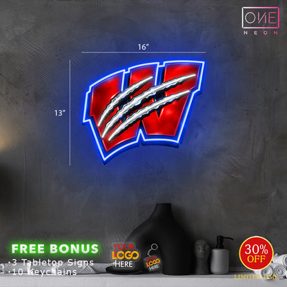 W - Craig Bird Custom Sign | Led Neon Sign