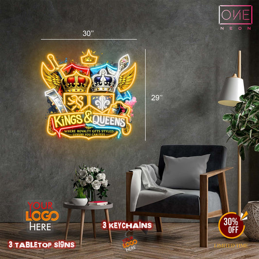 Kings & Queens| Led Neon Sign