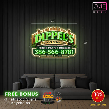 DIPPELS | LED Neon Sign