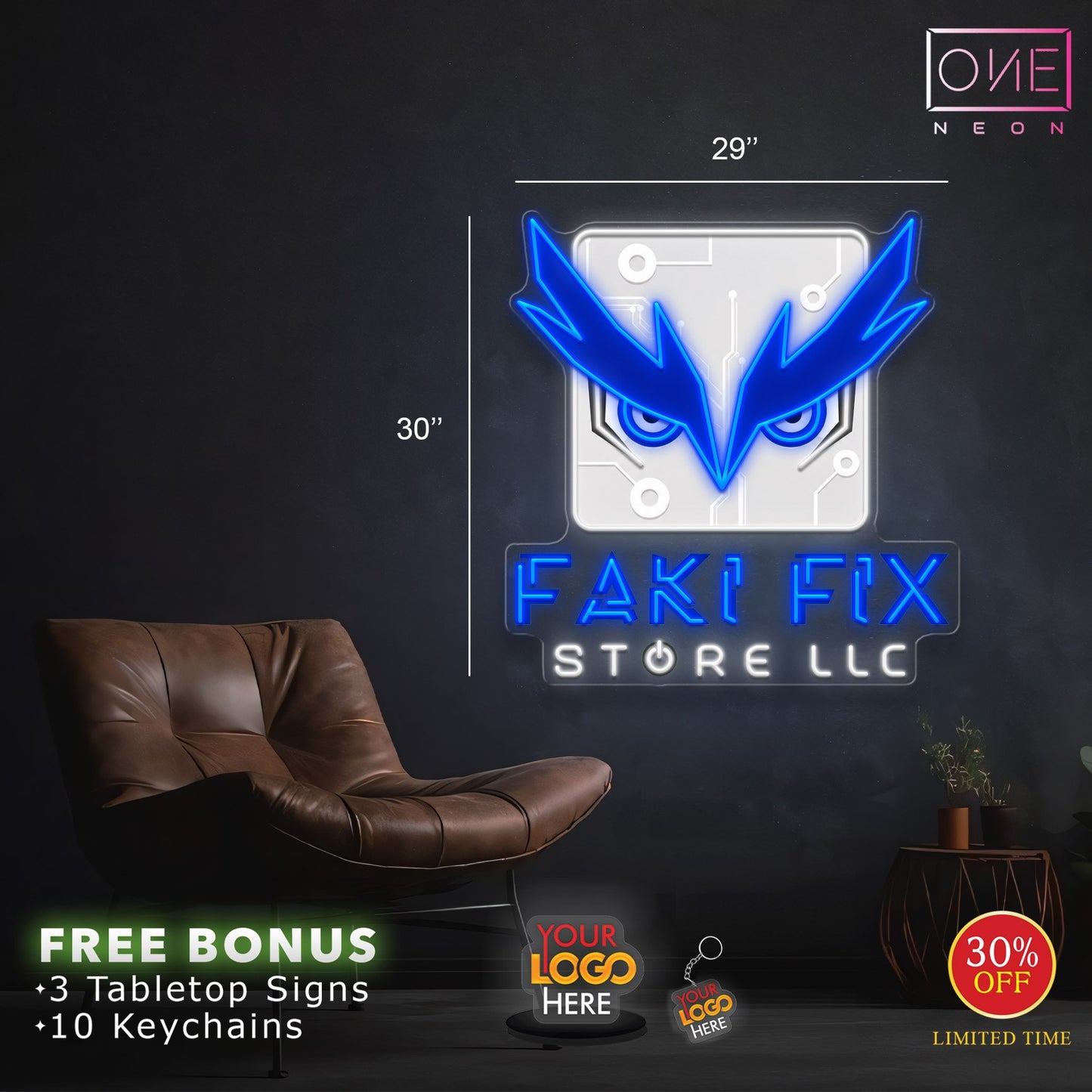 FAKI FIX | LED Neon Sign