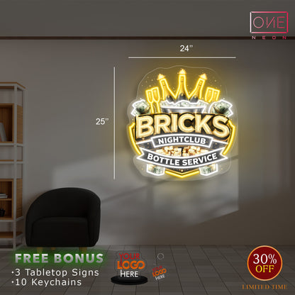 BRICKS | LED Neon Sign