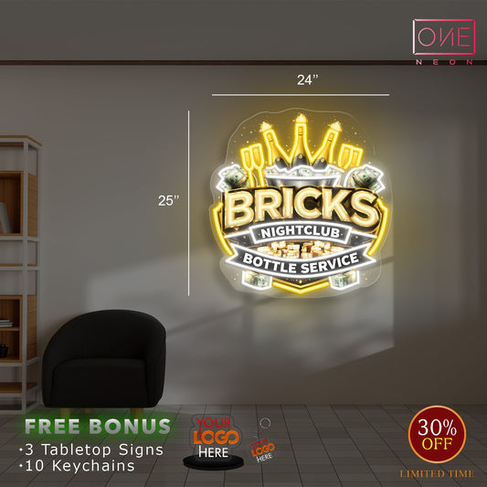 BRICKS | LED Neon Sign