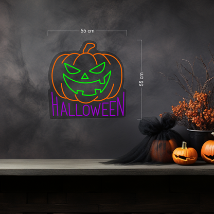 Halloween Pumpkin  LED Neon Sign