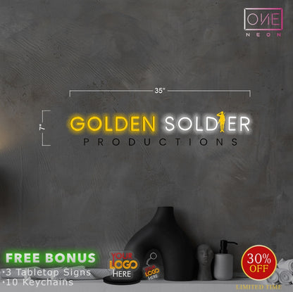 GOLDEN SOLDER | Led Neon Sign