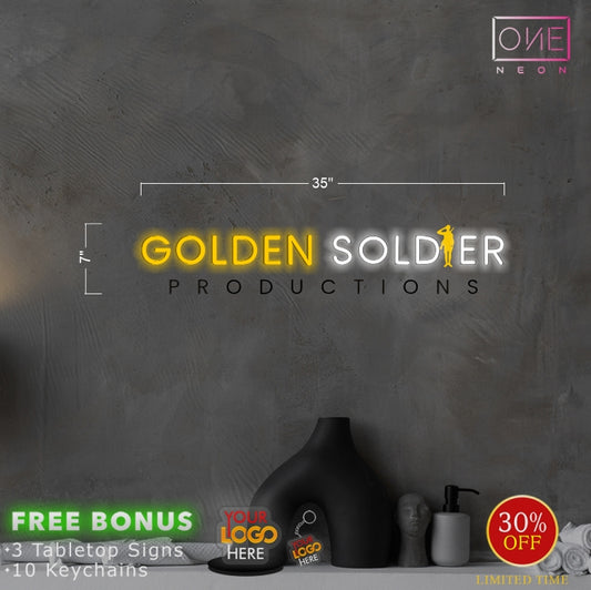 GOLDEN SOLDER | Led Neon Sign