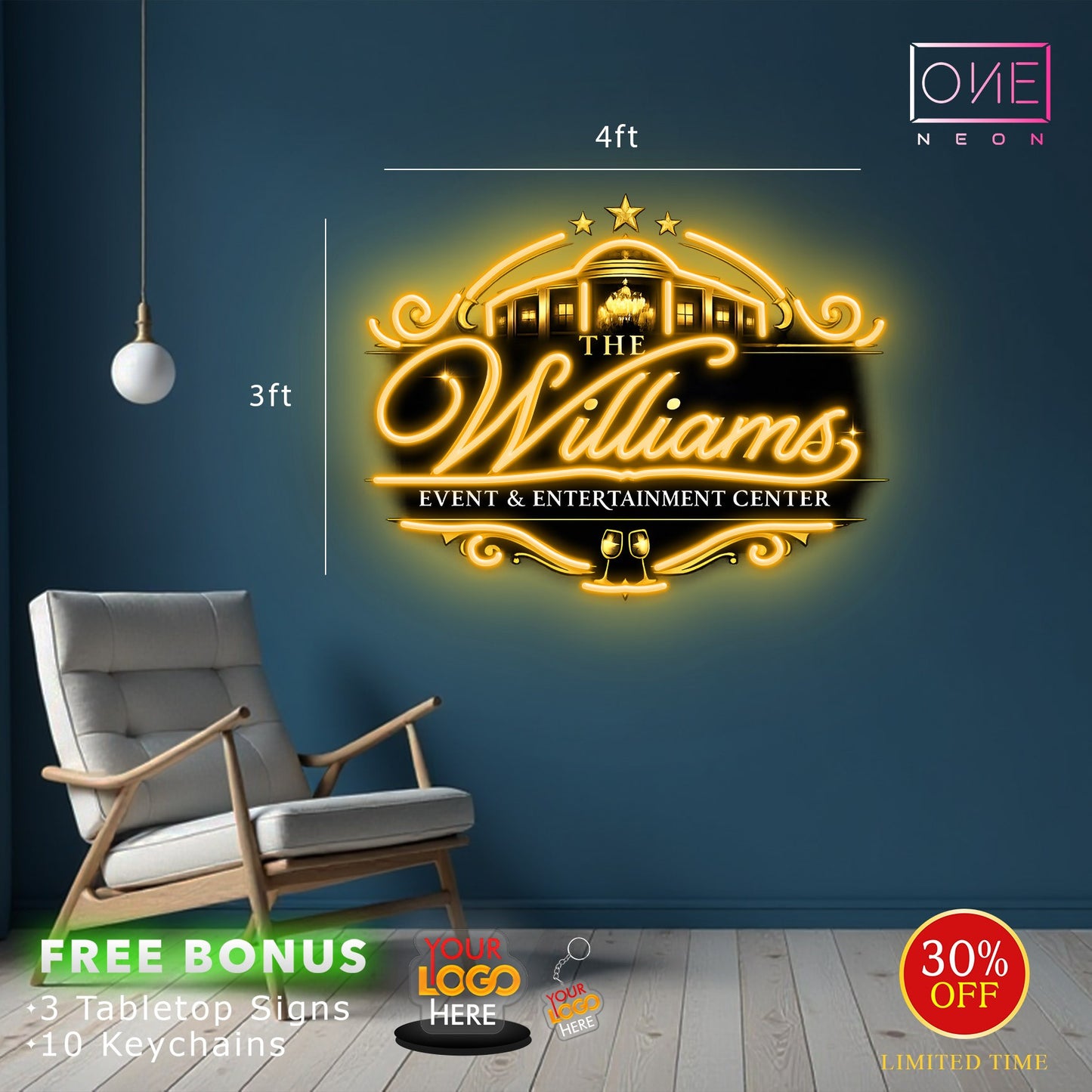Williams | Led Neon Sign