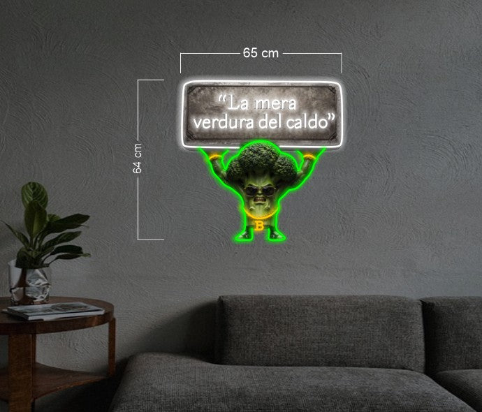 Brocoli logo ( 2 signs) | Led Neon Sign