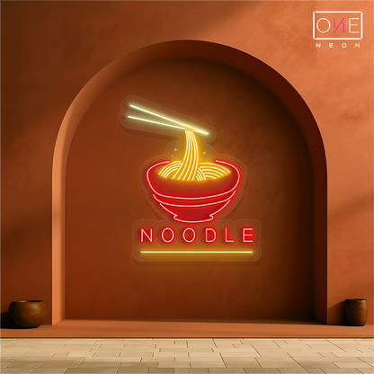 Noodle Artwork Led Neon Sign