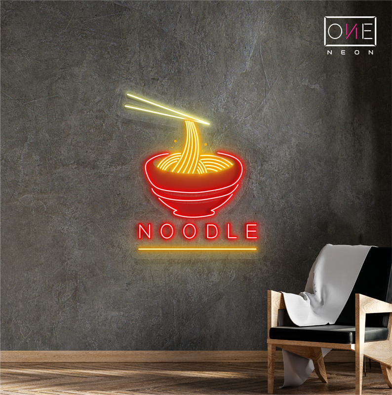 Noodle Artwork Led Neon Sign