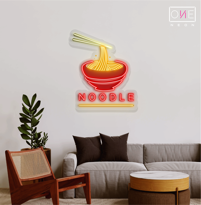 Noodle Artwork Led Neon Sign