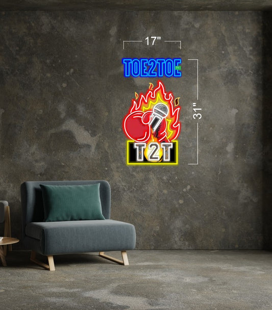 TOE2TOE | LED Neon Sign