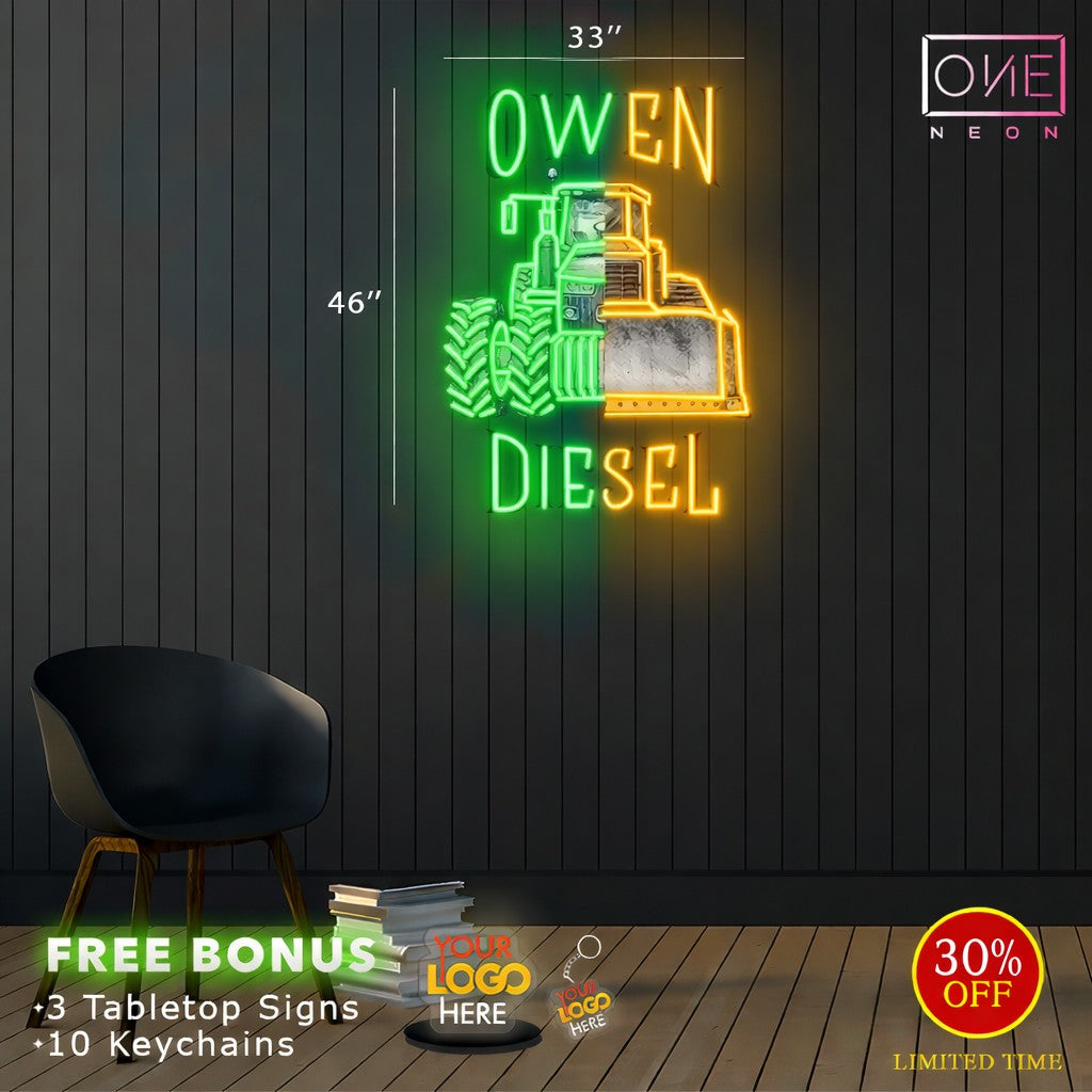 OWEN DIESEL | Led Neon Sign