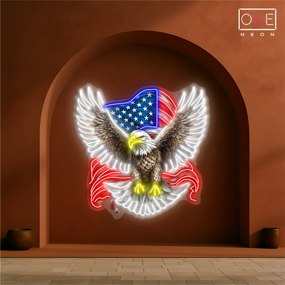 Wings of Freedom Artwork Led Neon Sign