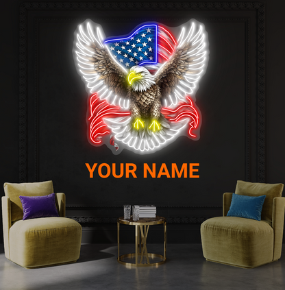 Wings of Freedom Artwork Led Neon Sign