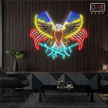 Guardian of Freedom Artwork Led Neon Sign