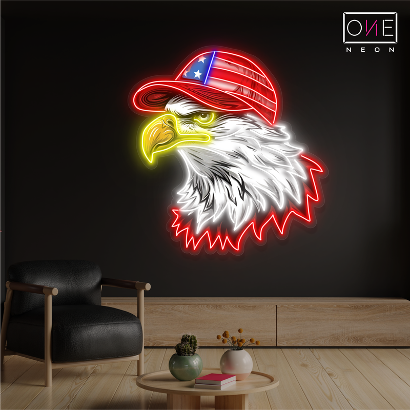 American Eagle Artwork Led Neon Sign