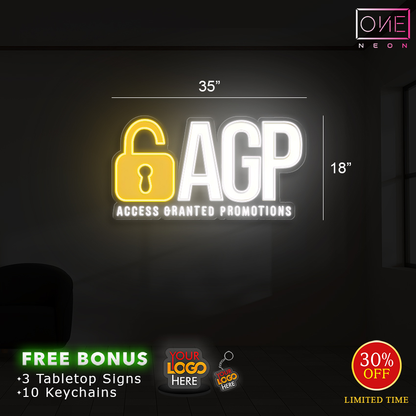 AGP ACCESS GRANTED PROMOTIONS  | Led Neon Sign