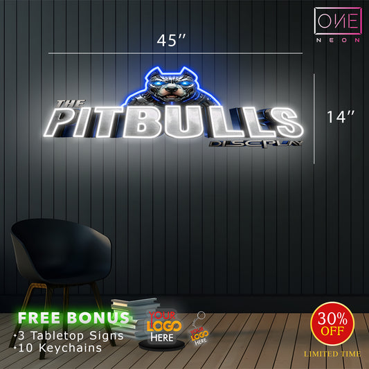 PITBULLS | LED Neon Sign