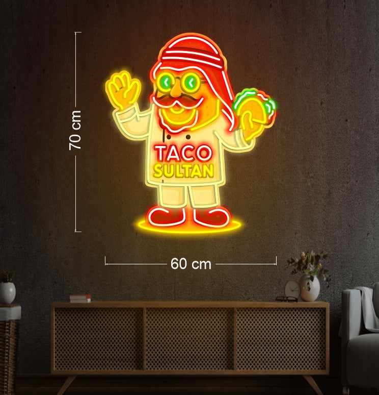 TACO SULTAN | LED Neon Sign