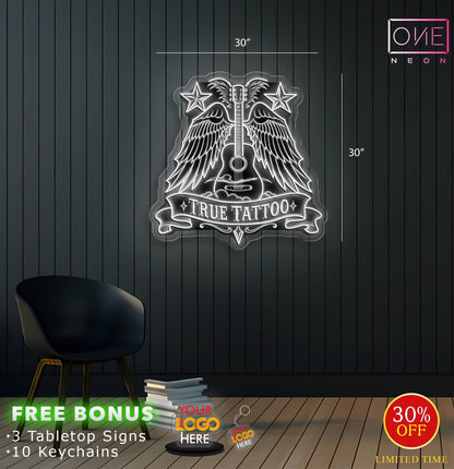 TRUE TATTOO | LED Neon Sign