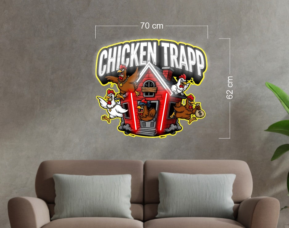 CHICKEN TRAPP | LED Neon Sign