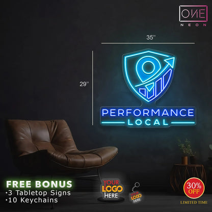 PERFORMANCE LOCAL | LED Neon Sign