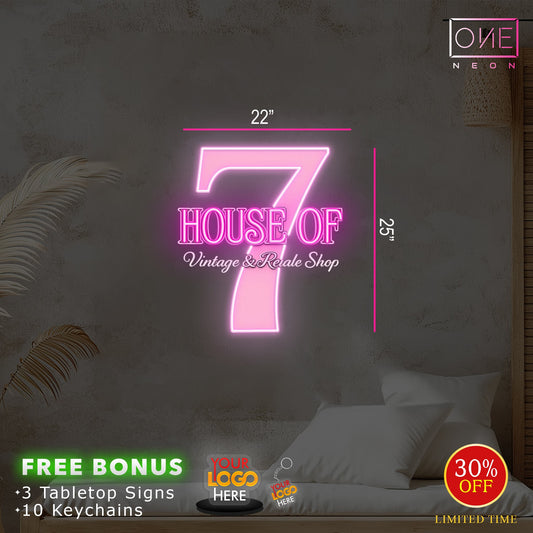 House of vintage & reiale shop | Led Neon Sign