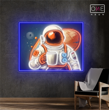 Martian Coffee Artwork Led Neon Sign