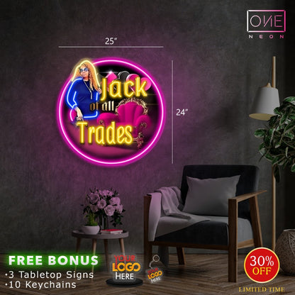 JACK TRADES | LED Neon Sign