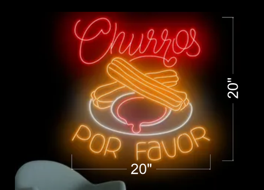 Churros, por favor | Led Neon Sign