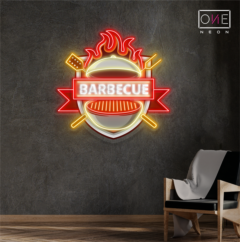 Barbecue Artwork Led Neon Sign