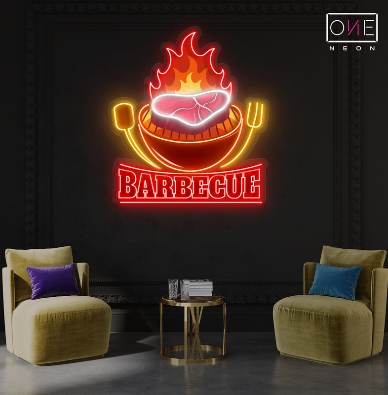 Barbecue Artwork Led Neon Sign