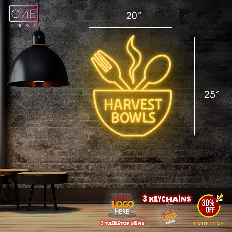 HARVEST BOWL  | Led Neon Sign