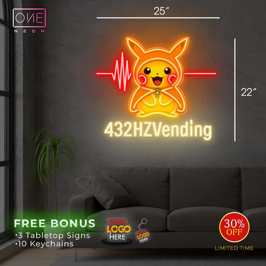 432HZVending | LED Neon Sign