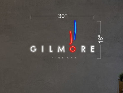 GILMORE + WCW | LED Neon Sign (2 signs)