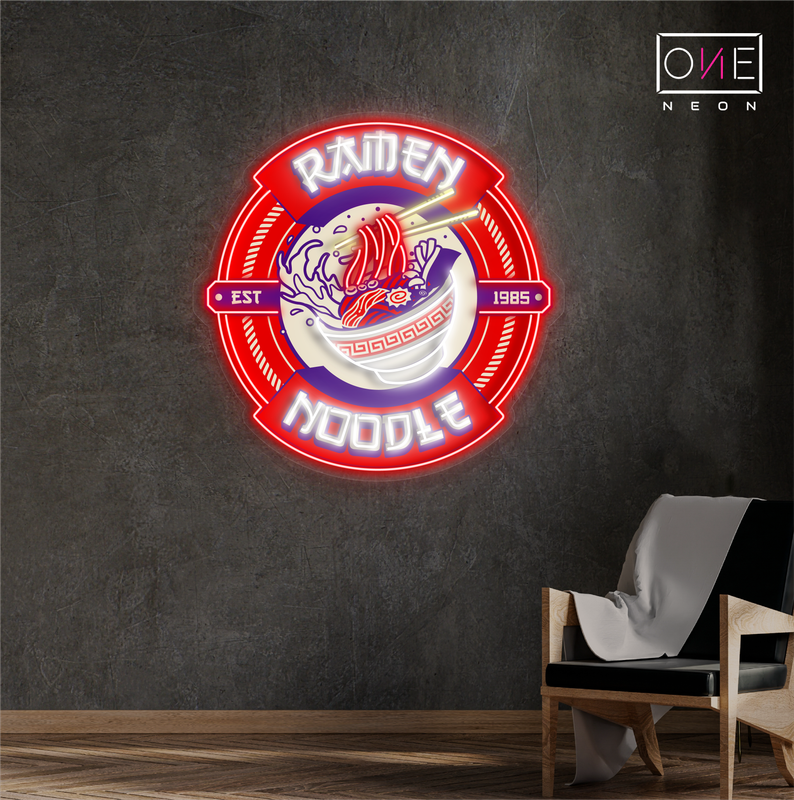 Ramen Noodle Artwork Led Neon Sign