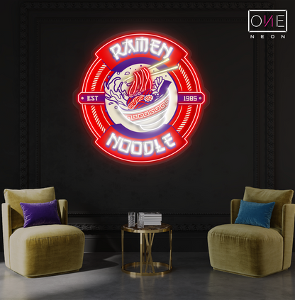 Ramen Noodle Artwork Led Neon Sign