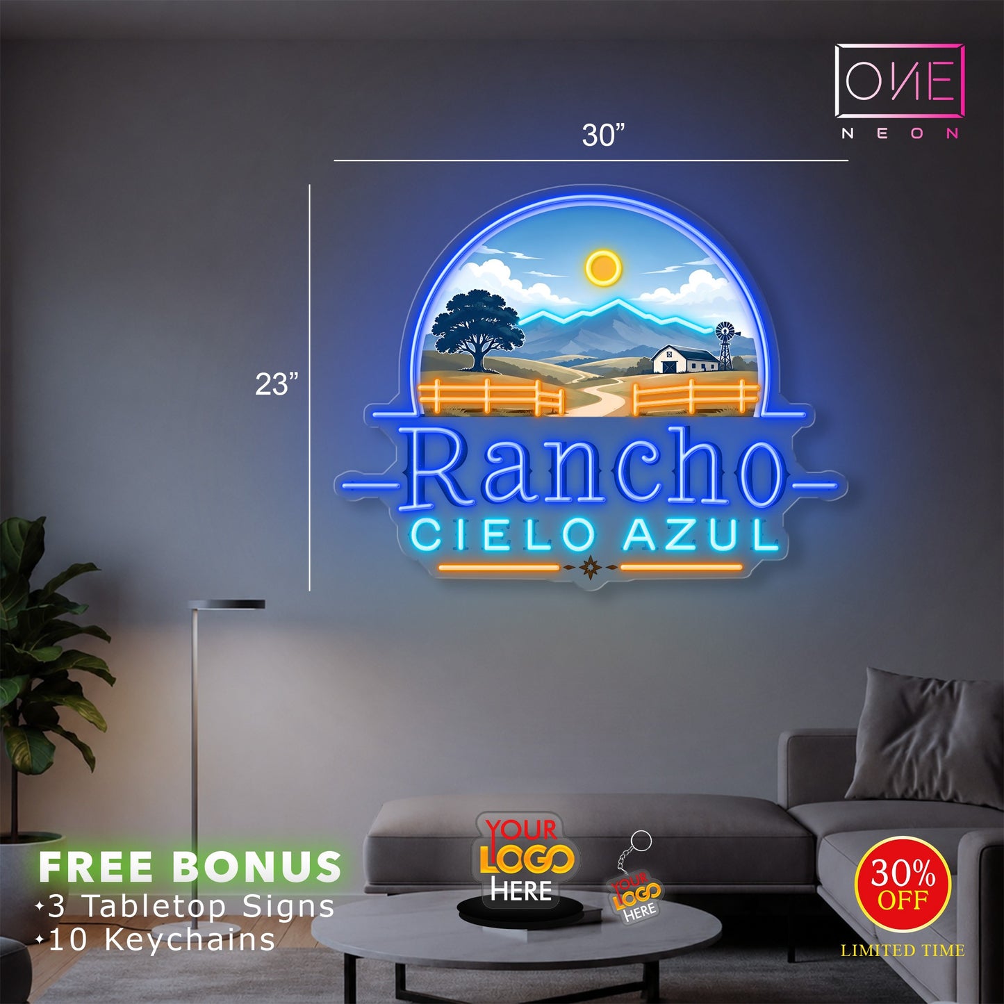 RANCHO | LED Neon Sign