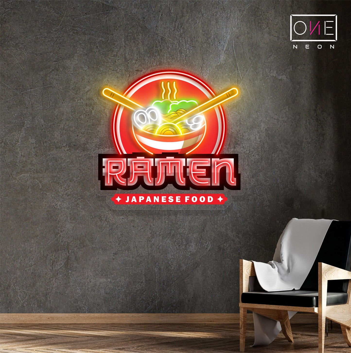 Ramen Japanese Food Artwork Led Neon Sign