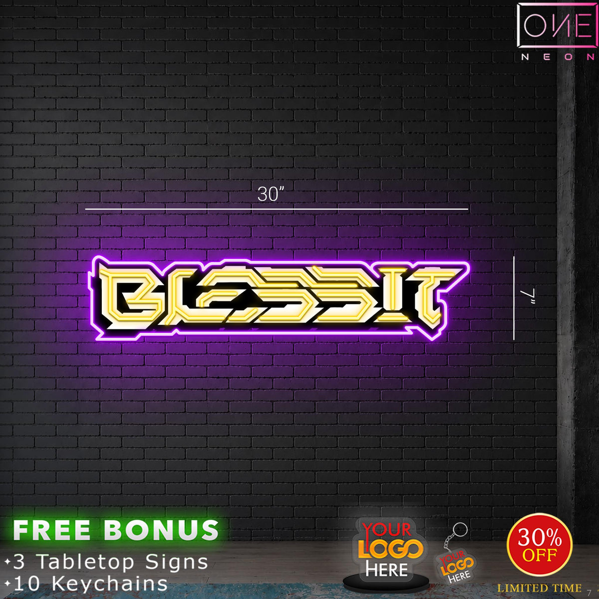 BLESSIT | LED Neon Sign