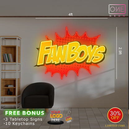 FANBOYS | LED Neon Sign