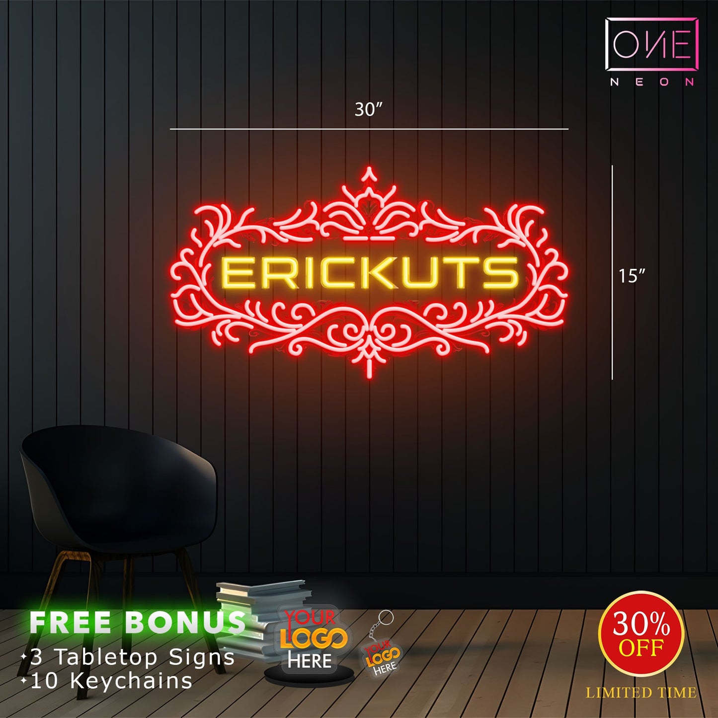 ERICKUTS| LED Neon Sign