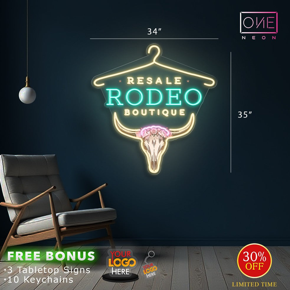 RESALE RODEO BOUTIQUE | LED Neon Sign