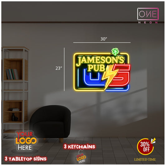 JAMESON'S PUB| LED Neon Sign