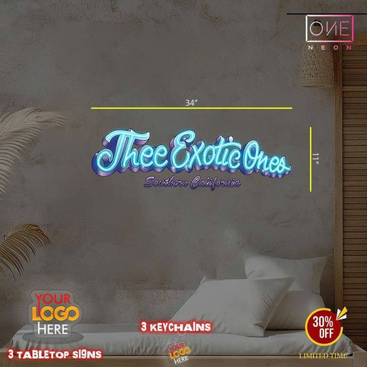 The Exotic Ones  | Led Neon Sign