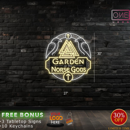 GARDEN OF THE NORSE GODS | LED Neon Sign