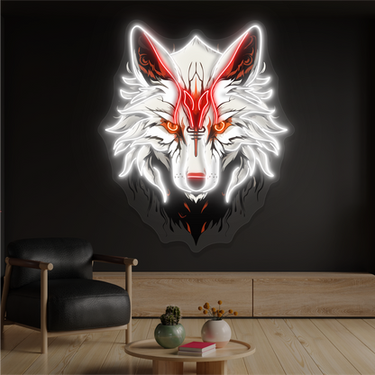 Spirit of the Wolf Artwork Led Neon Sign