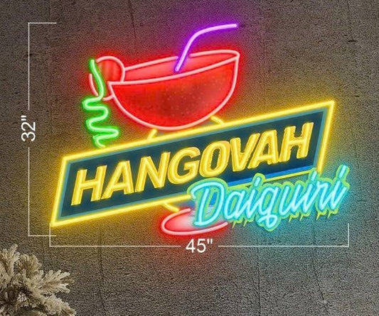HANGOVAH DAIGUIRI | Led Neon Sign (outdoor)