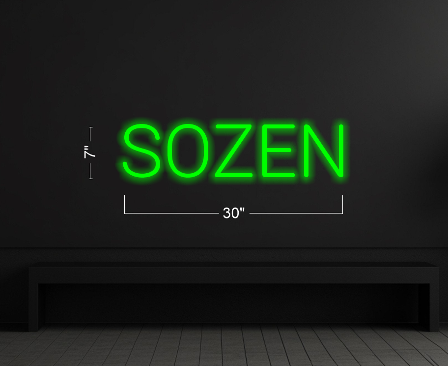 SOZEN | LED Neon Sign