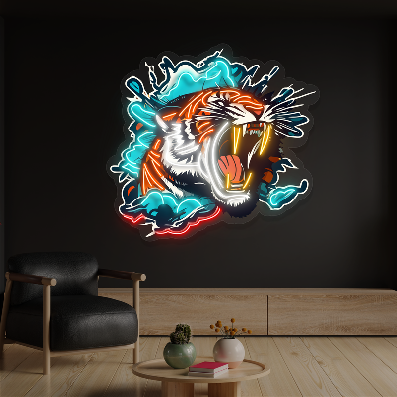 Fury of the Wild Artwork Led Neon Sign